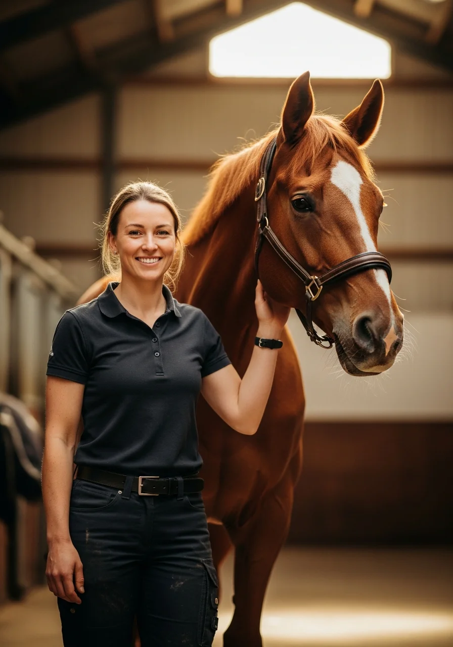 Sophie Weiß, Hufbearbeiterin aus Hennigsdorf